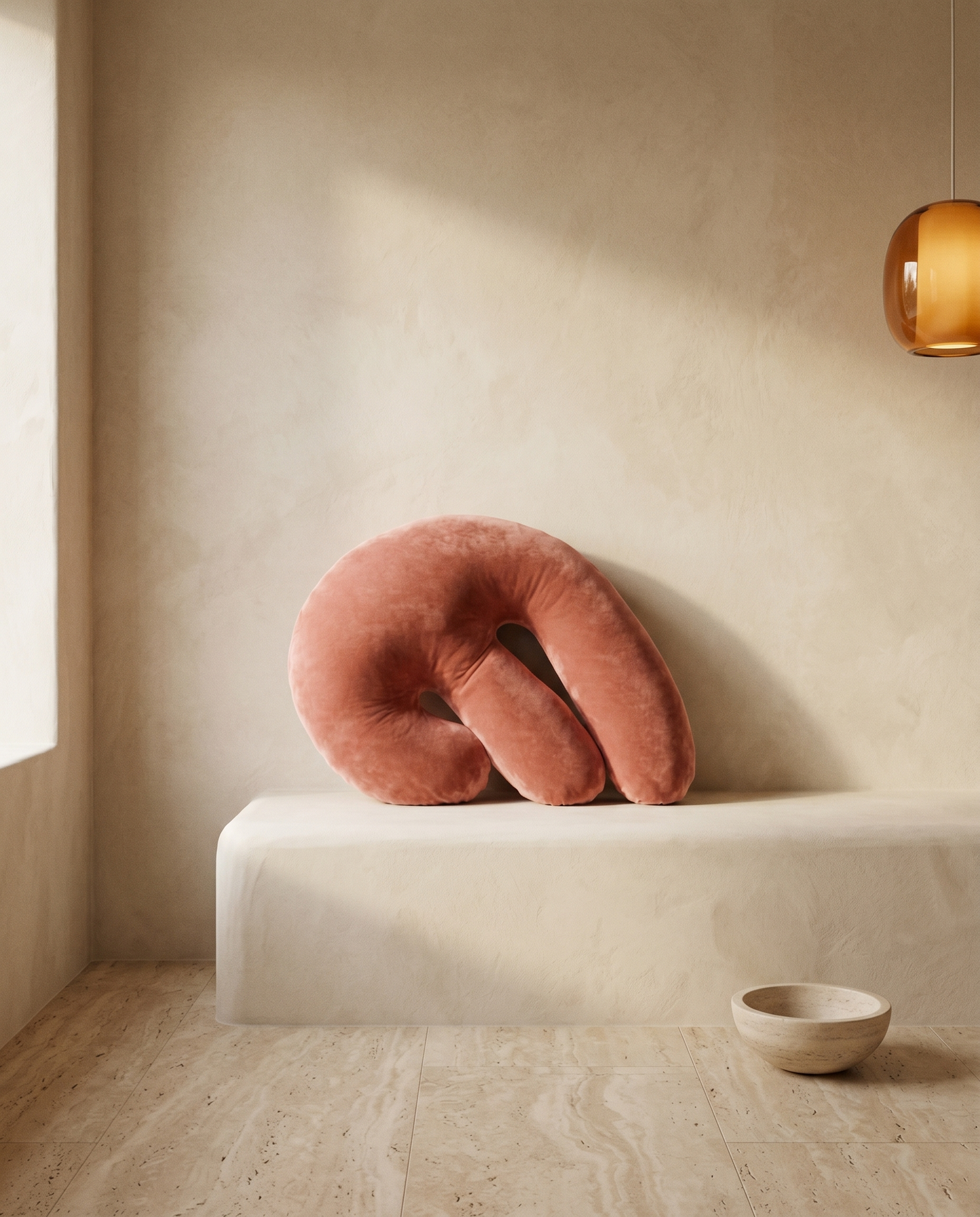 Splash III — Salmon Pink
