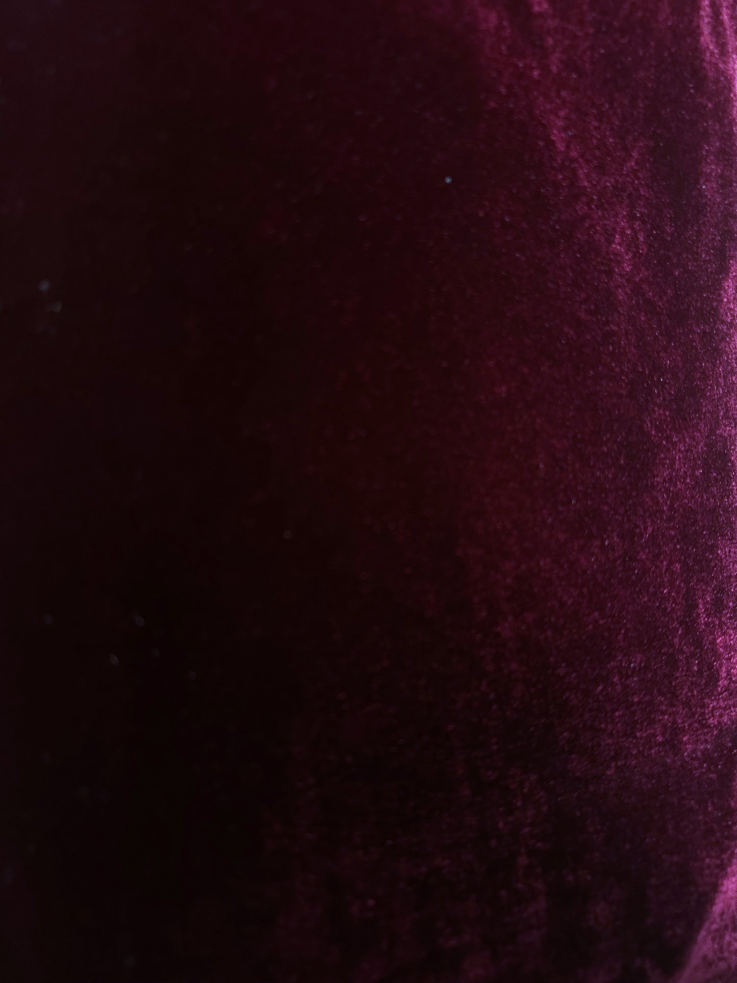 Burgundy archive velour velvet soft sculpture handmade in Sydney — OOOW