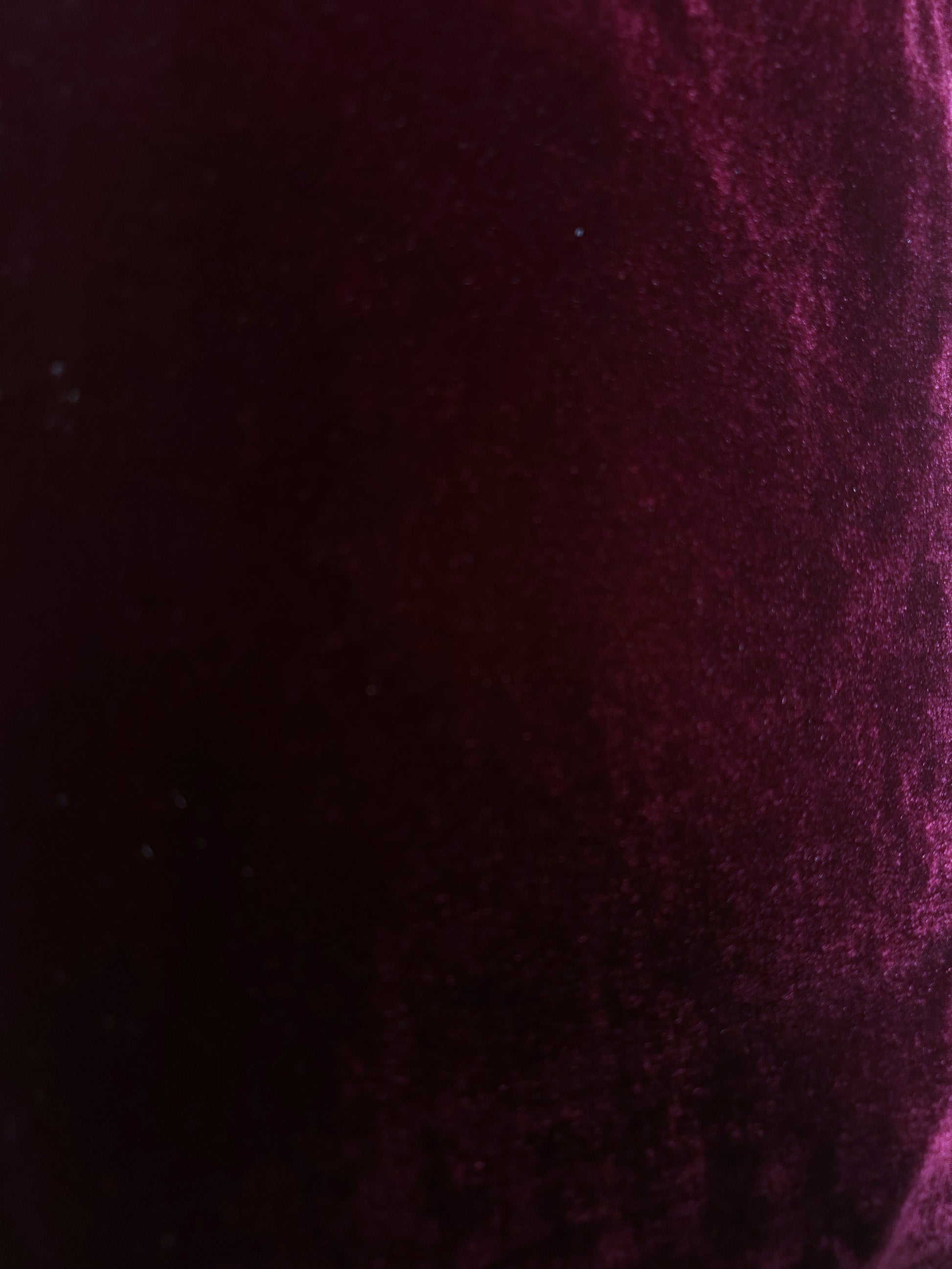 Burgundy archive velour velvet soft sculpture handmade in Sydney — OOOW