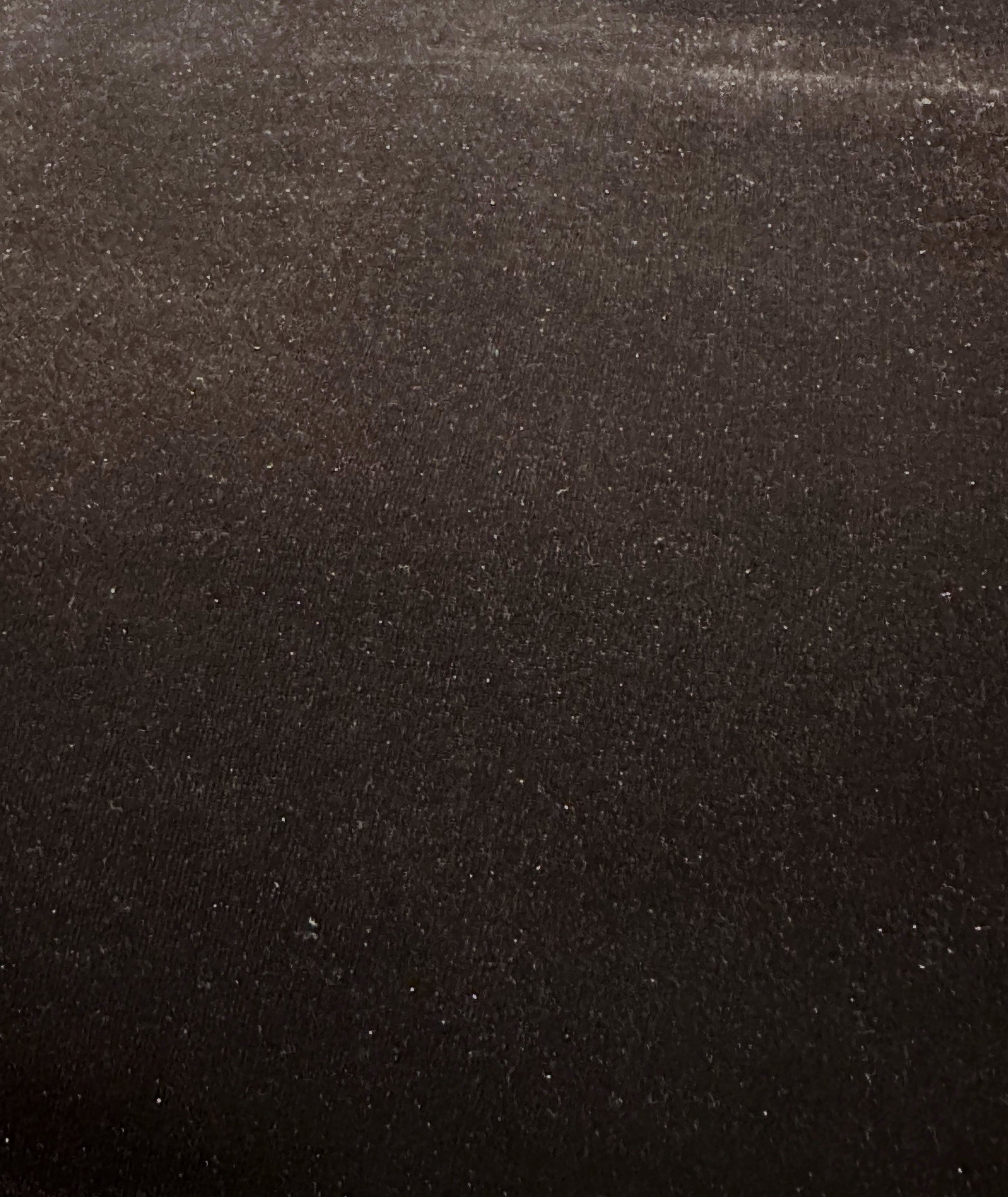 Chocolate brown archive velour velvet soft sculpture handmade in Sydney — OOOW