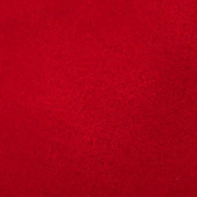 Ruby red archive velour velvet soft sculpture handmade in Sydney — OOOW
