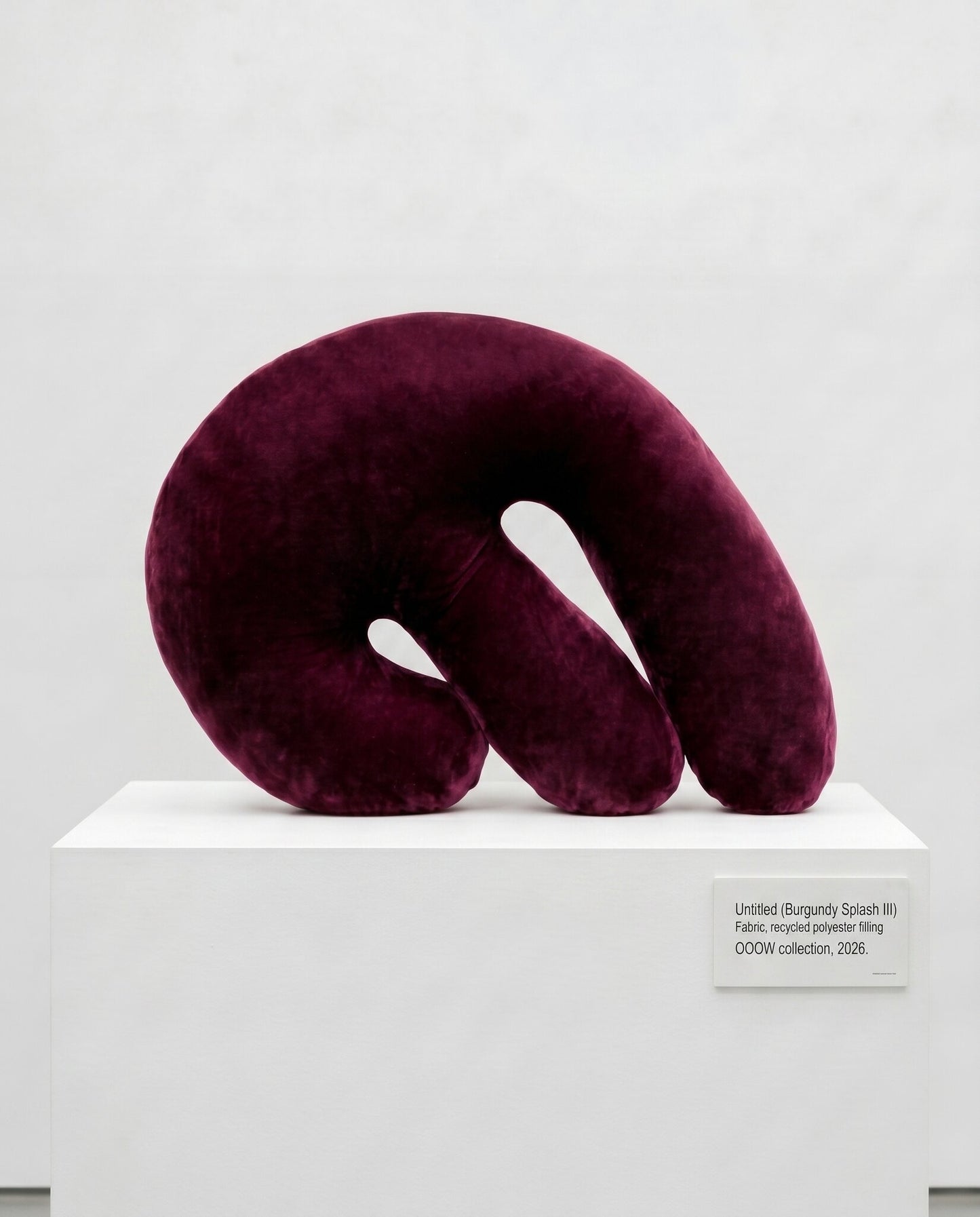 Splash III — Burgundy